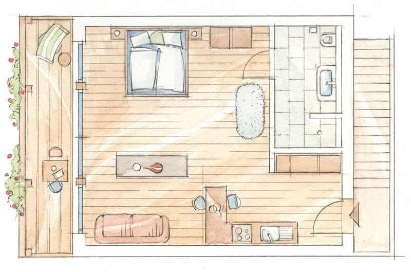 Chalet an der Alz